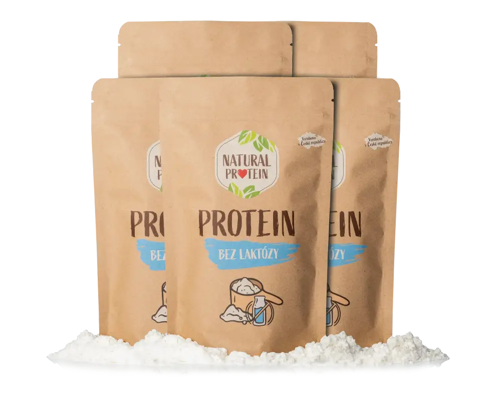 Bezlaktózový protein 5 kusov