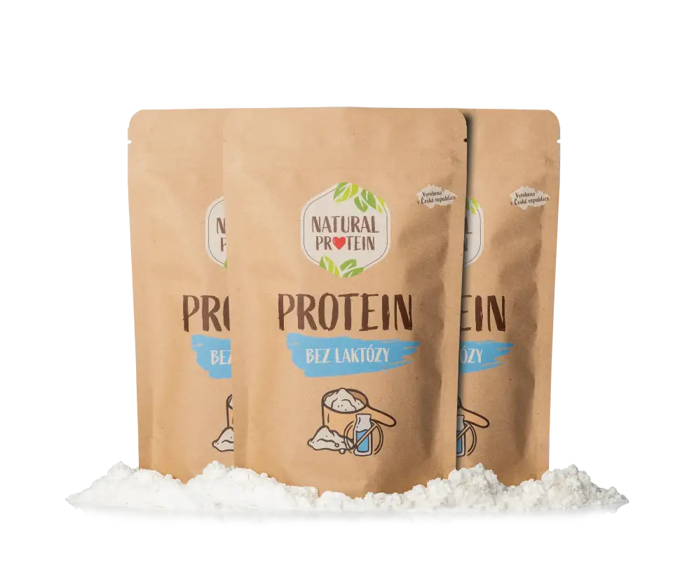 Bezlaktózový protein 3 kusy