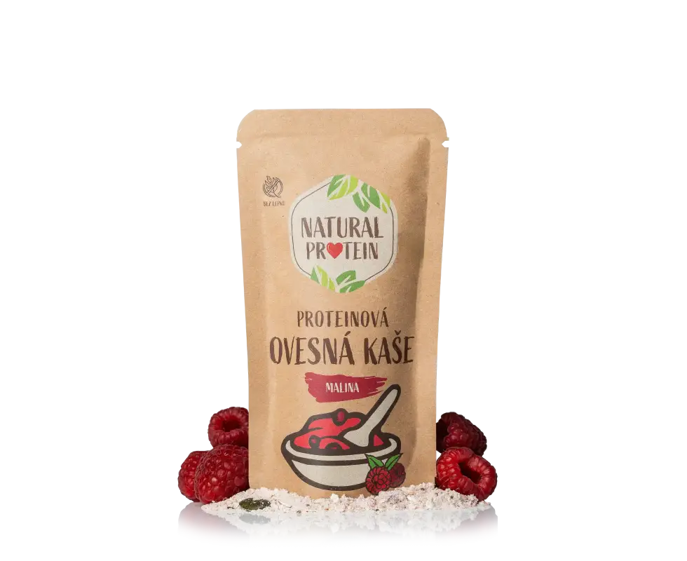 Proteínová ovsená kaša Malina (60 g)