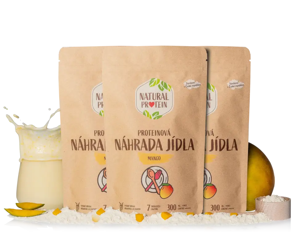 Náhrada jedla - Mango 3 kusy