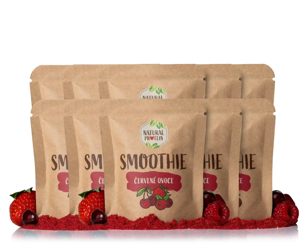 Smoothie - Červené ovocie 10 kusov