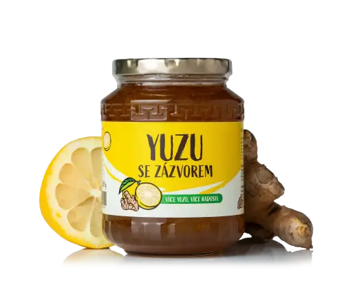 Yuzu so zázvorom 1 kus