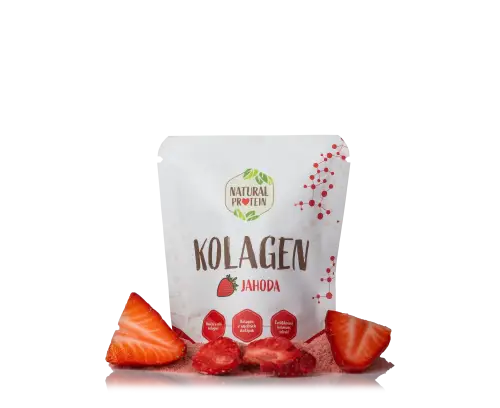 Kolagén - Jahoda (10 g) 1 kus