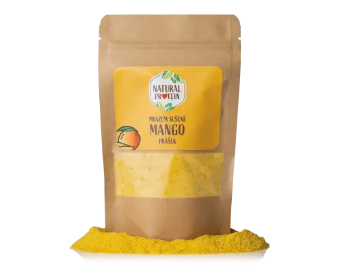 Mrazom sušené mango - prášok